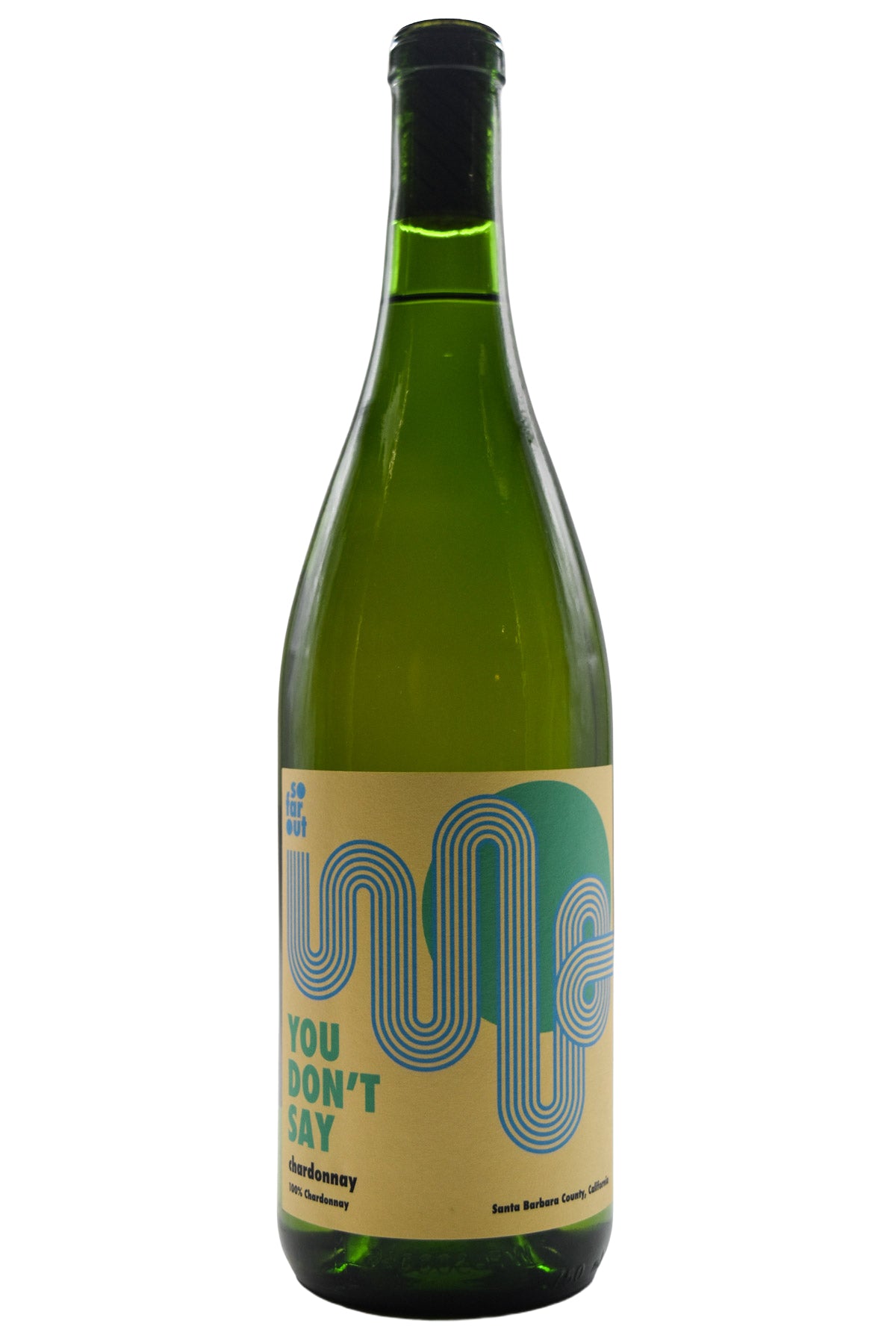 Bottle of So Far Out Santa Barbara County Chardonnay You Don't Say 2023-White Wine-Flatiron SF
