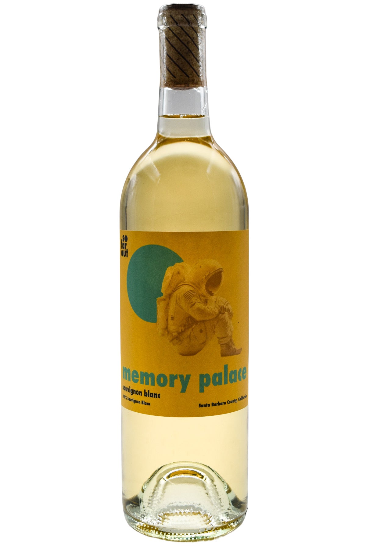 Bottle of So Far Out Santa Barbara County Sauvignon Blanc Memory Palace 2024-White Wine-Flatiron SF