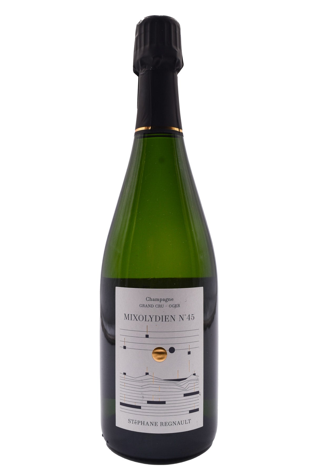 Bottle of Stephane Regnault Champagne Grand Cru Blanc de Blancs Mixolydien N°45 NV-Sparkling Wine-Flatiron SF