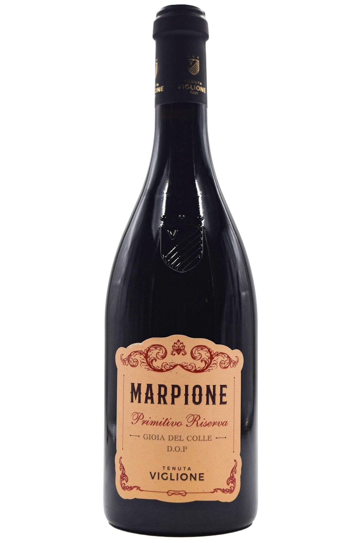 Bottle of Tenuta Viglione Gioia del Colle Primitivo Riserva Marpione 2021-Red Wine-Flatiron SF