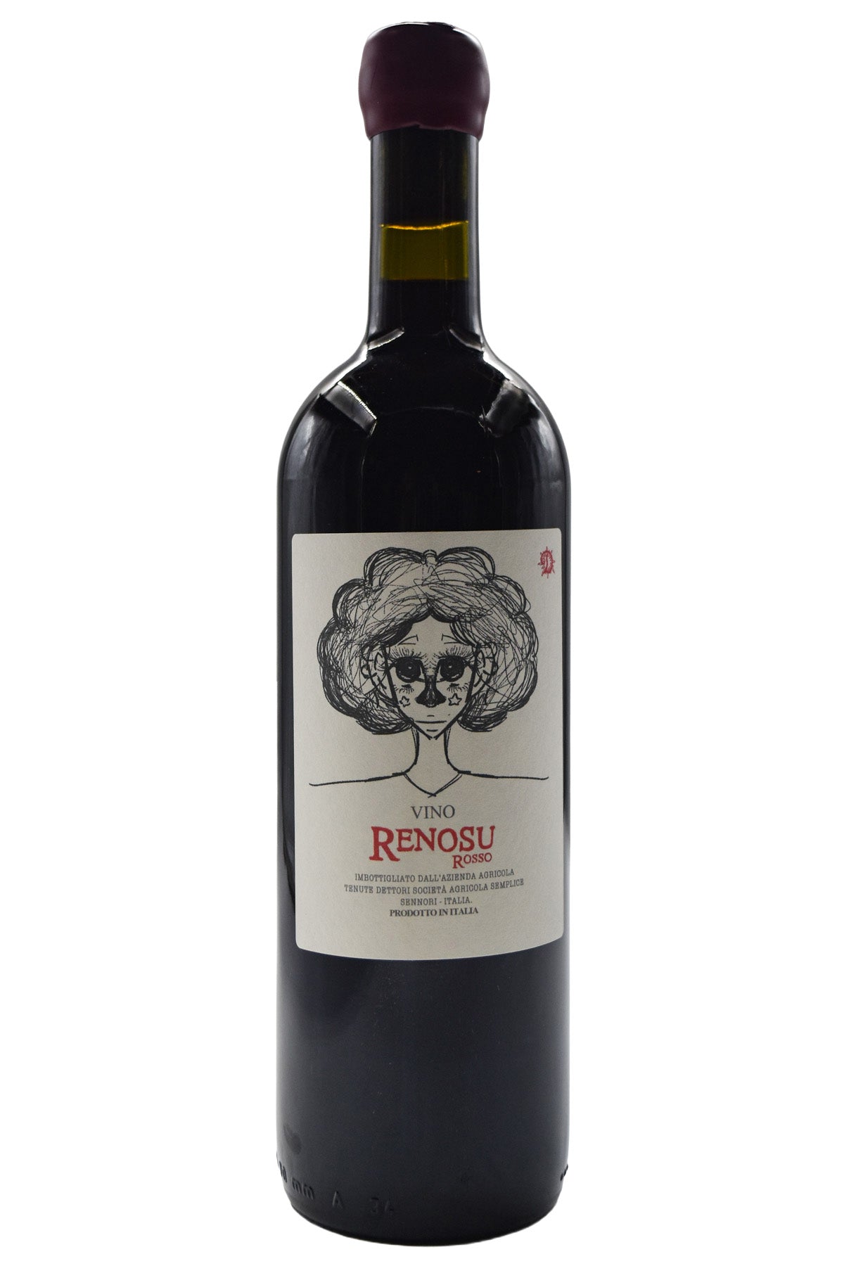 Bottle of Tenute Dettori Vino Rosso Renosu NV-Red Wine-Flatiron SF