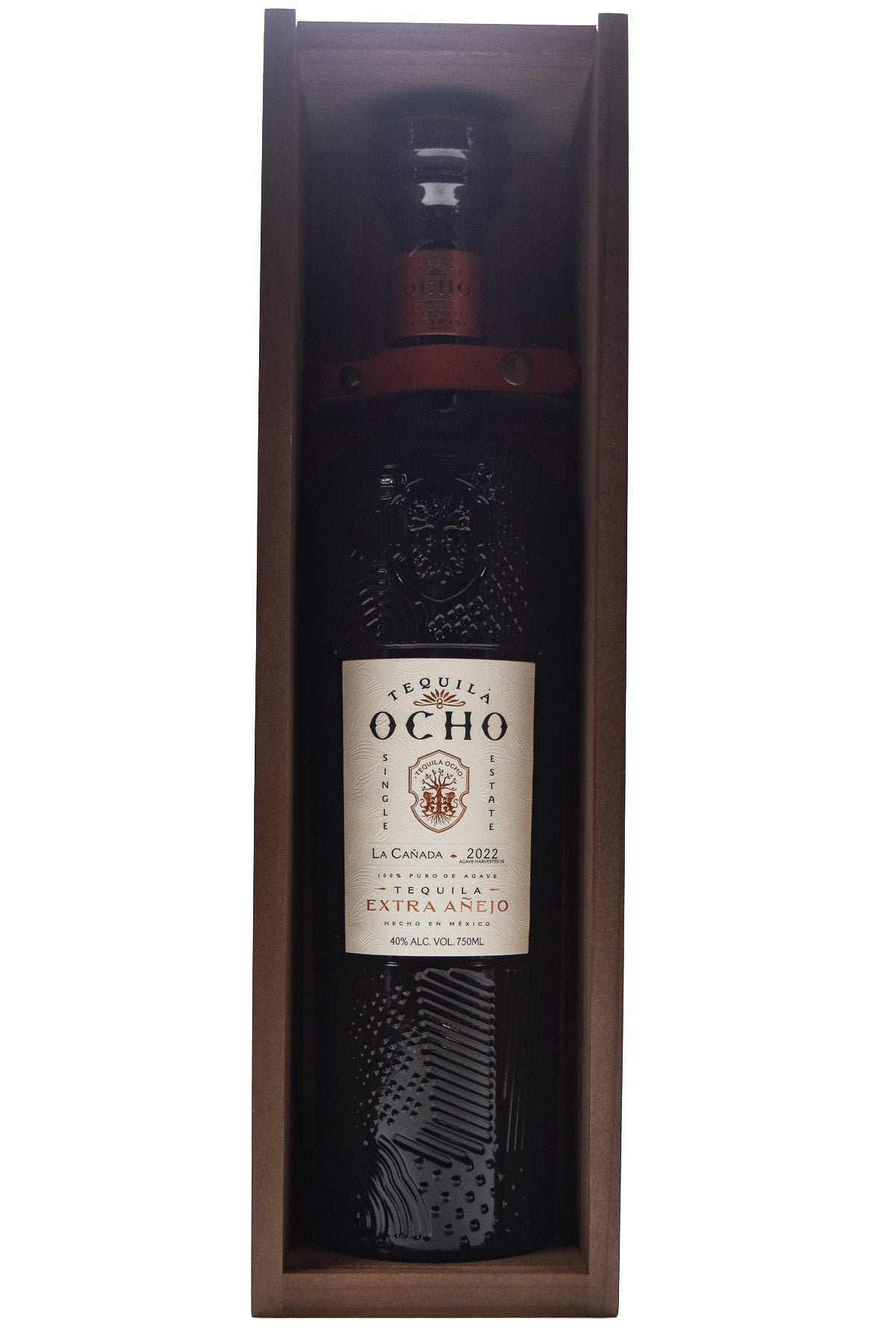 Bottle of Tequila Ocho Extra Anejo La Canada 2022-Spirits-Flatiron SF