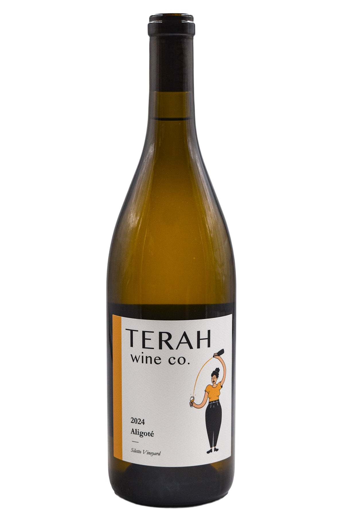 Bottle of Terah Wine Co. Aligote San Benito County 2024-White Wine-Flatiron SF
