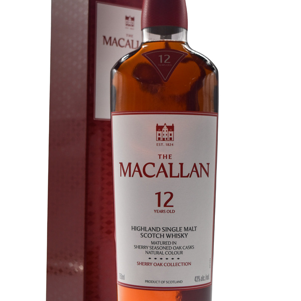 The Macallan Single Malt Scotch 12 Year Sherry Oak Cask – Flatiron SF