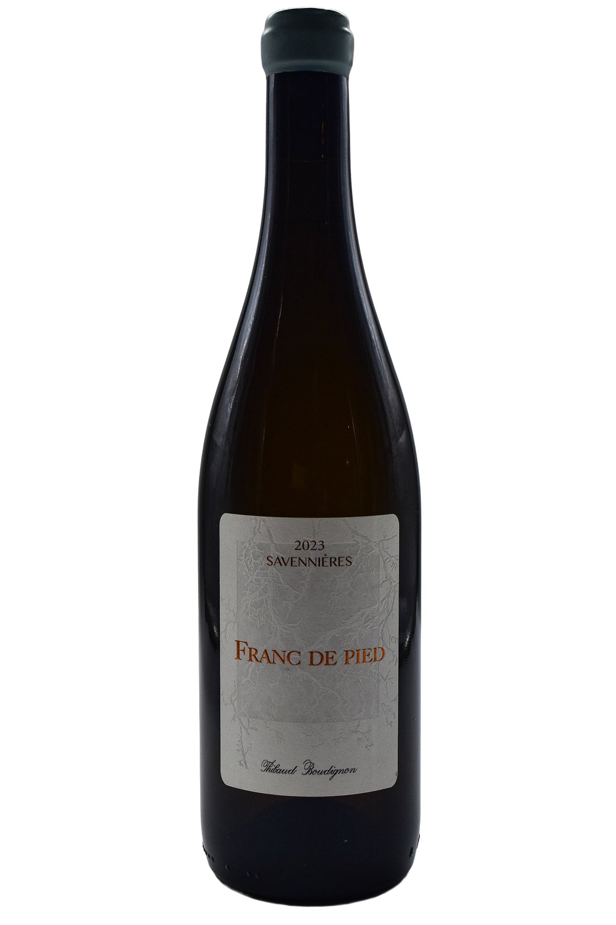 Bottle of Thibaud Boudignon Savennieres Franc de Pied du Clos de la Hulle 2023-White Wine-Flatiron SF