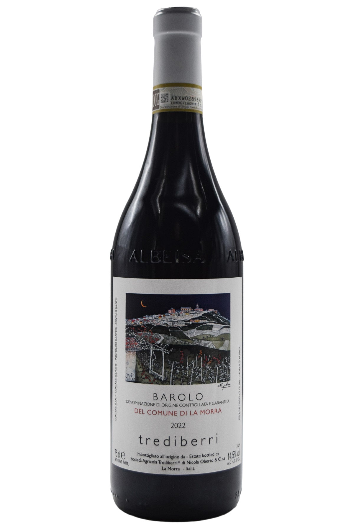 Bottle of Trediberri Barolo del Comune di La Morra 2022-Red Wine-Flatiron SF