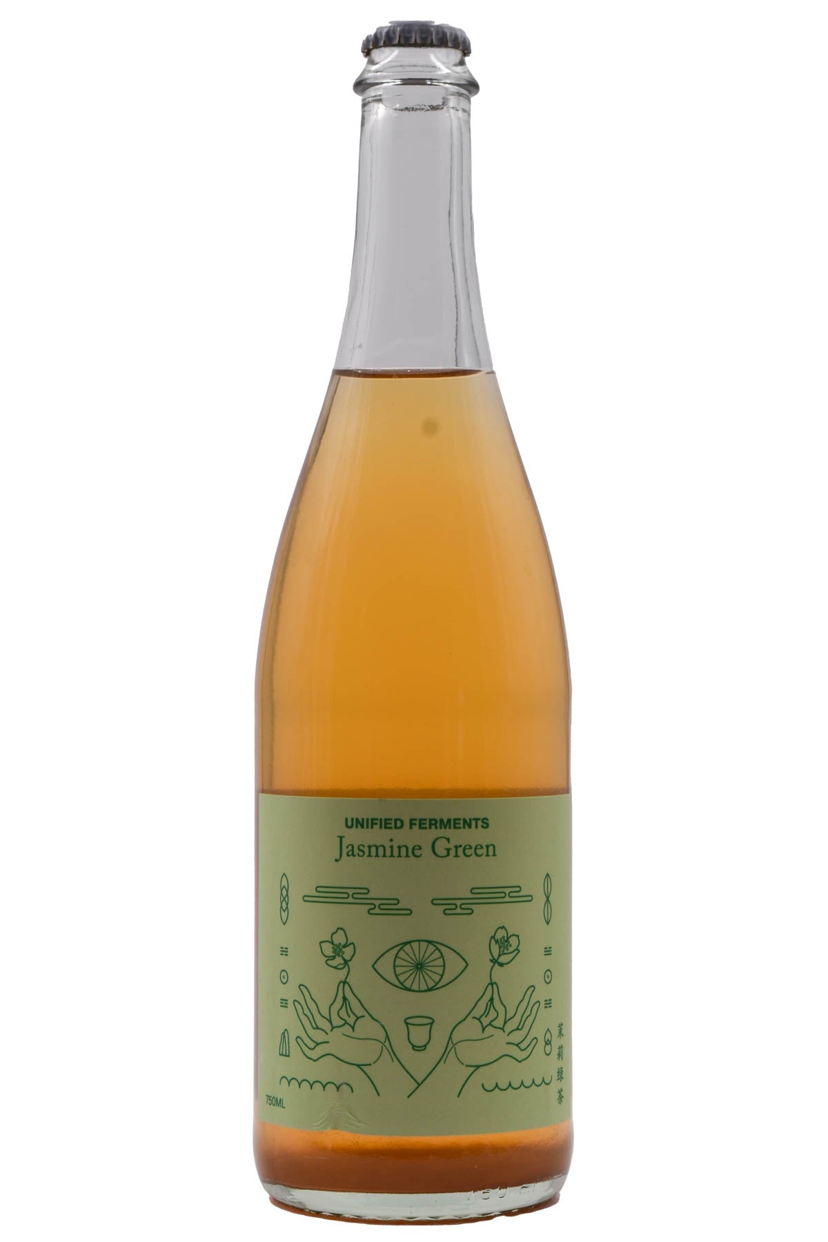 Bottle of Unified Ferments Jasmine Green Non-Alcoholic-Grocery-Flatiron SF