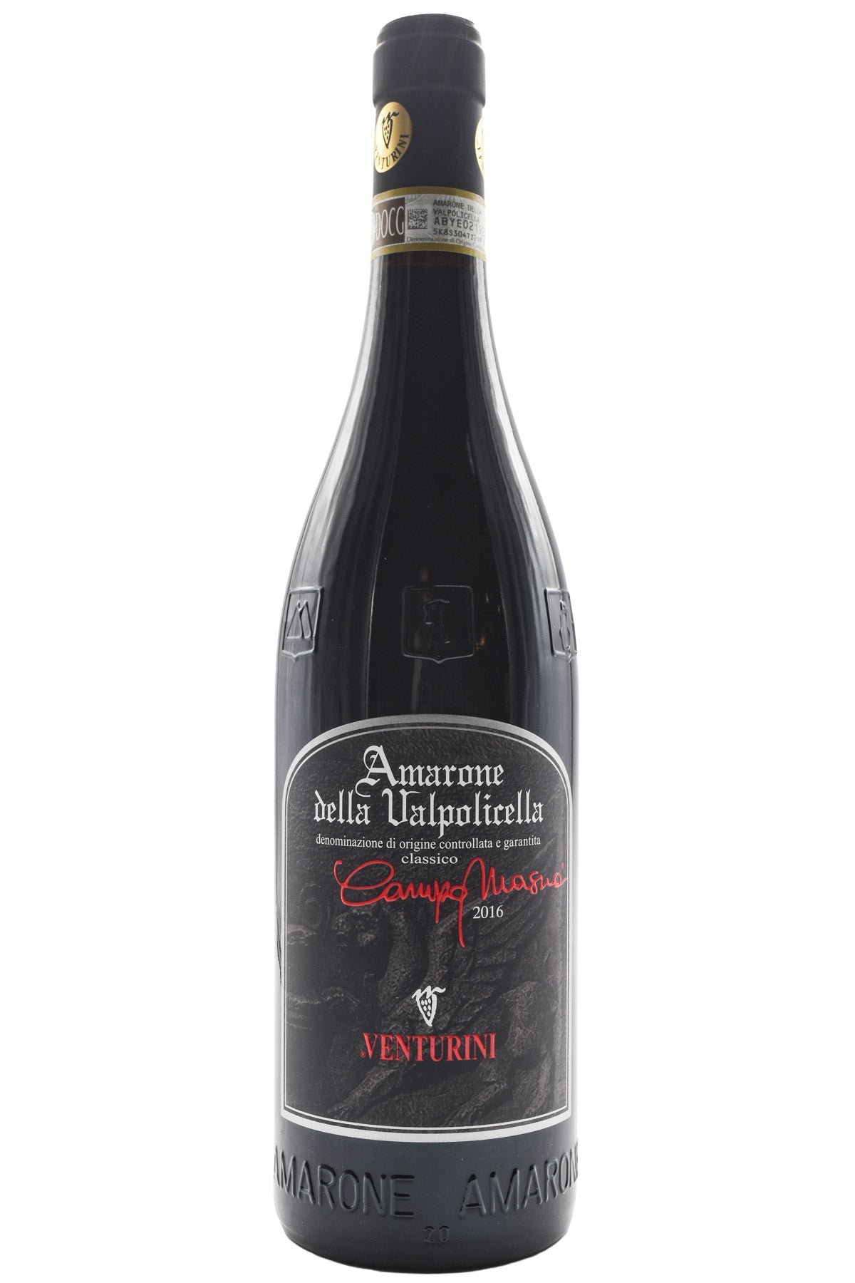 Bottle of Venturini Amarone della Valpolicella Campo Masua 2016-Red Wine-Flatiron SF