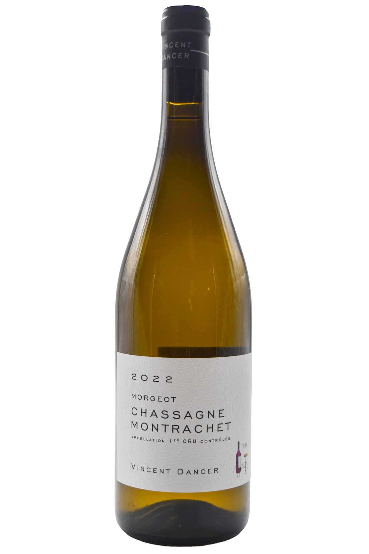 Bottle of Vincent Dancer Chassagne Montrachet 1er Cru Morgeot Blanc 2022-White Wine-Flatiron SF