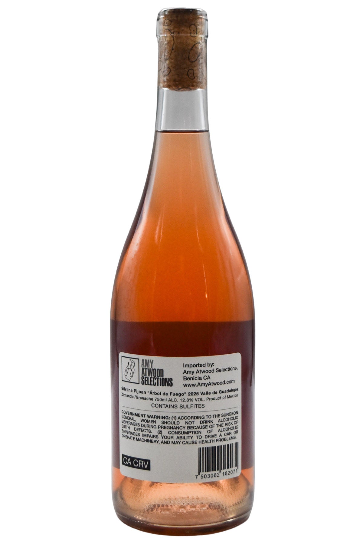 Bottle of Vinos Pijoan Valle de Guadalupe Rosado Arbol de Fuego 2025-Rosé Wine-Flatiron SF