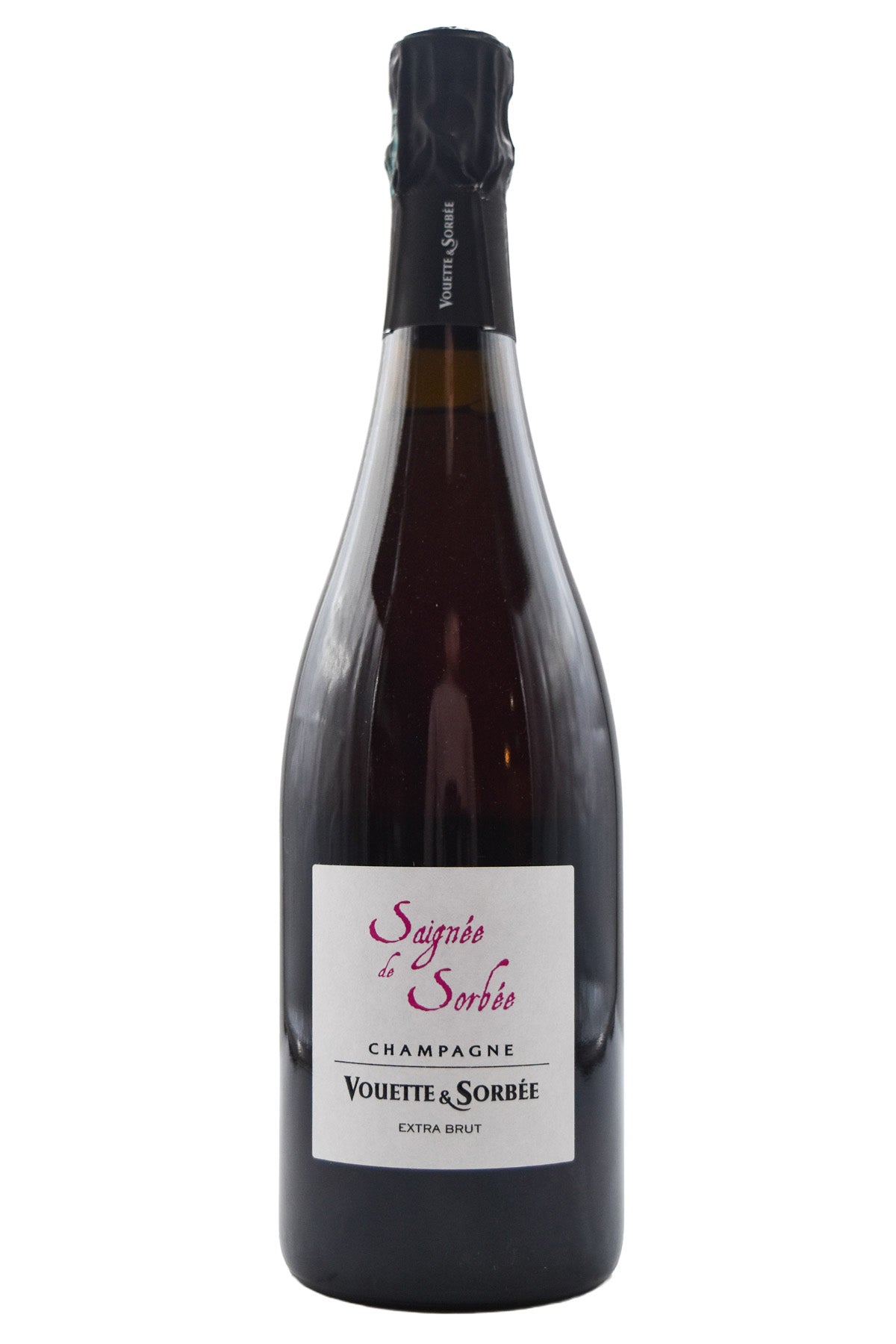 Bottle of Vouette et Sorbee Champagne Rose Extra Brut Saignee de Sorbee 2011-Sparkling Wine-Flatiron SF