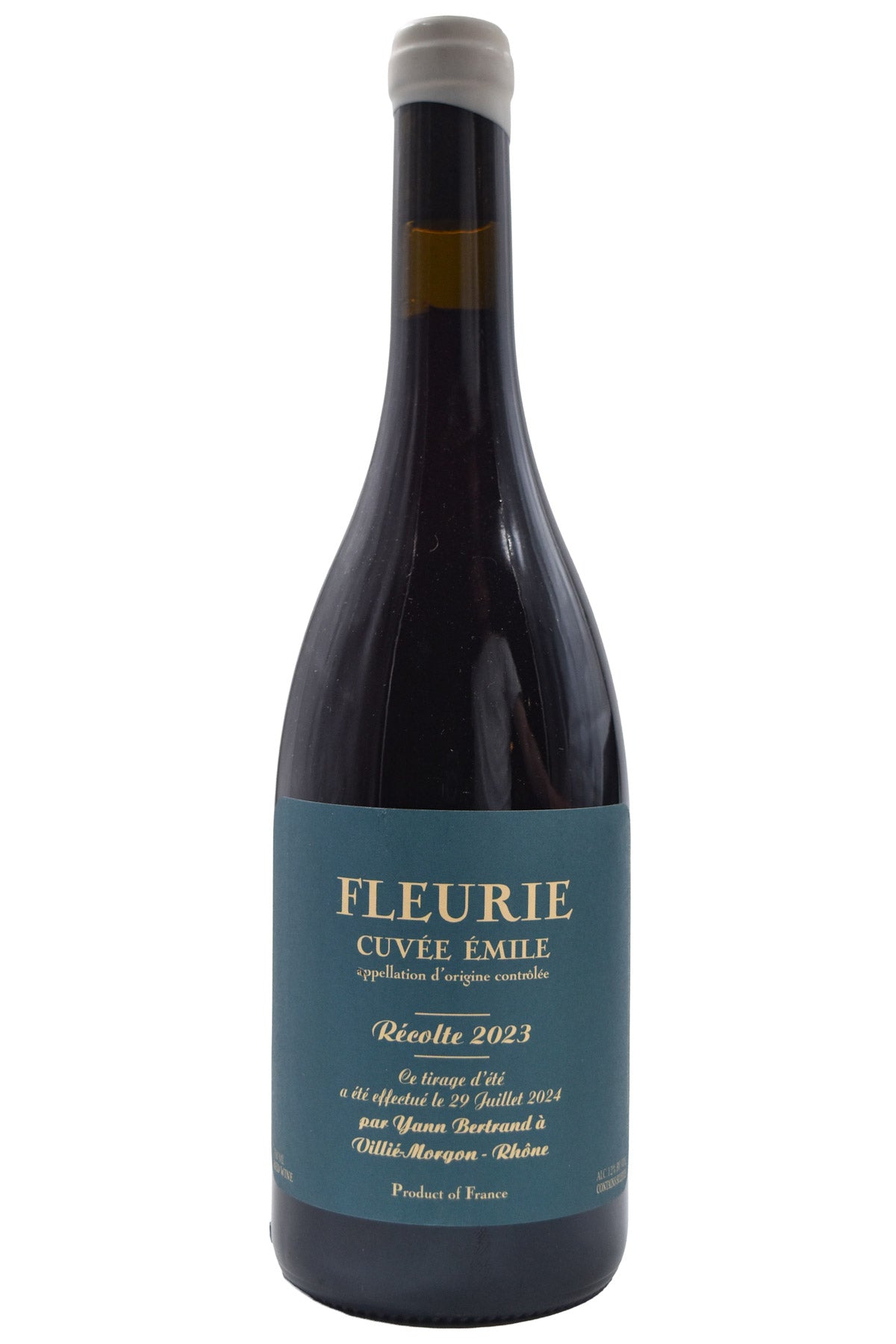 Bottle of Yann Bertrand Fleurie Cuvee Emile 2023-Red Wine-Flatiron SF