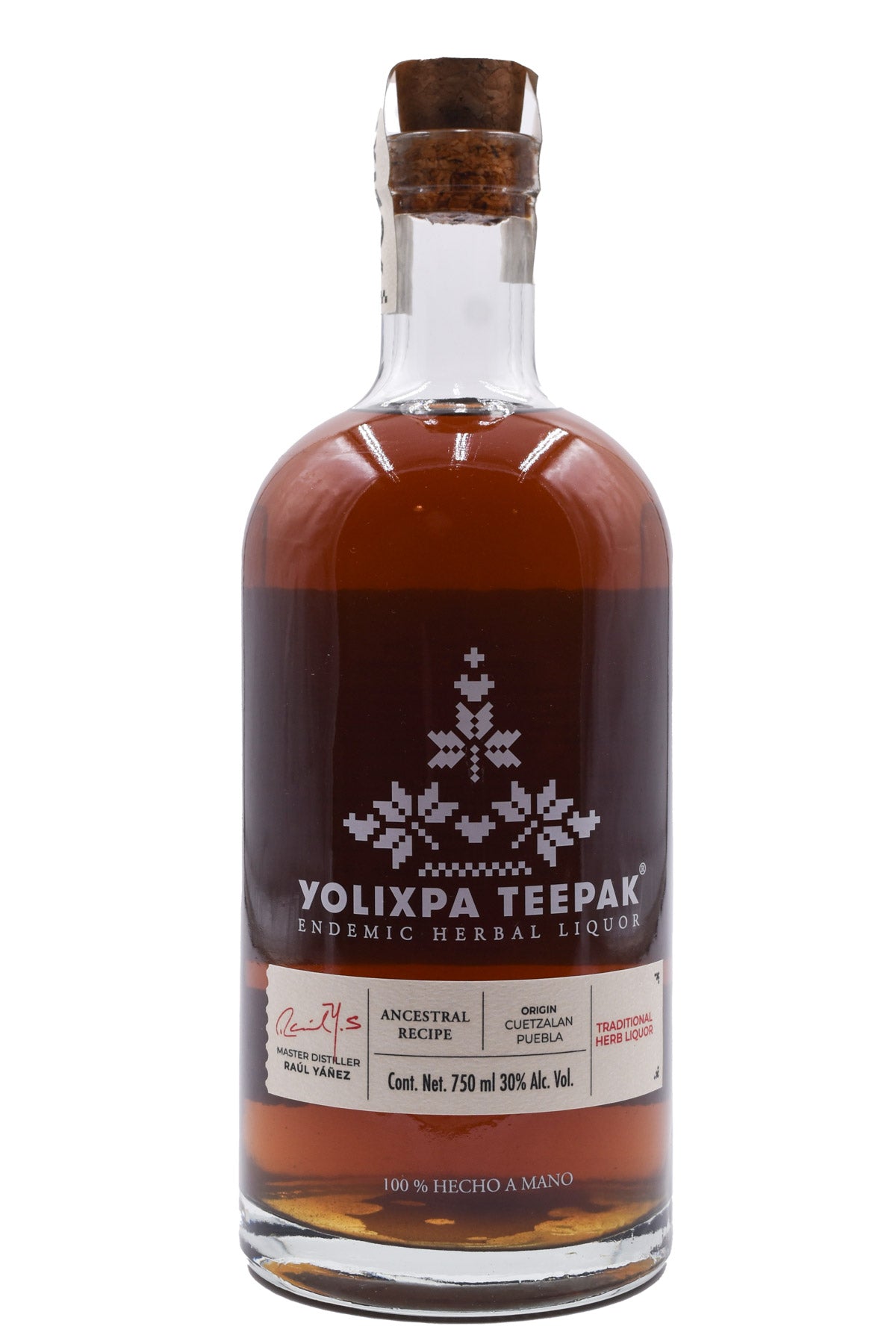Bottle of Yolixpa Teepak Herbal Receta Ancestral-Spirits-Flatiron SF