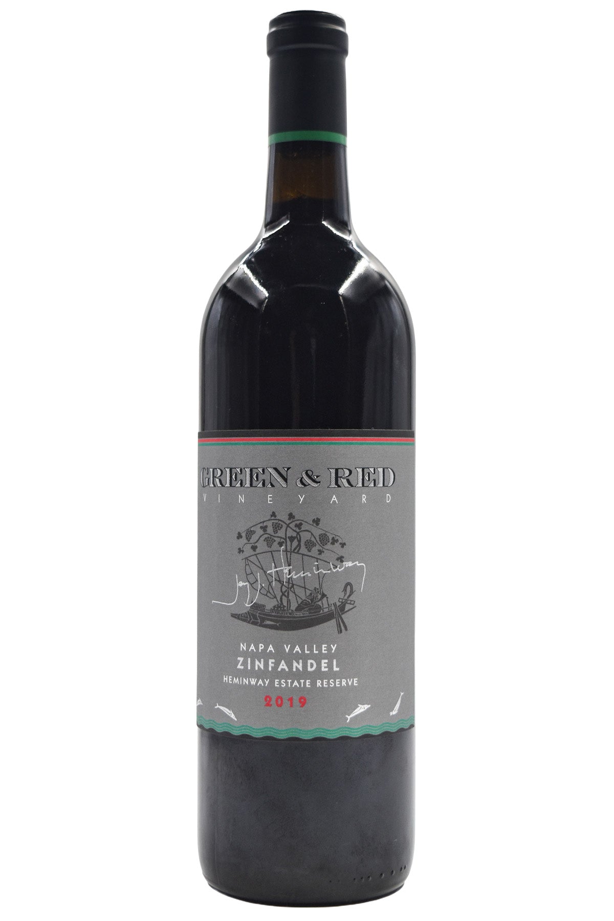 Green & Red Vineyard Napa Valley Zinfandel Heminway Estate Reserve 2019