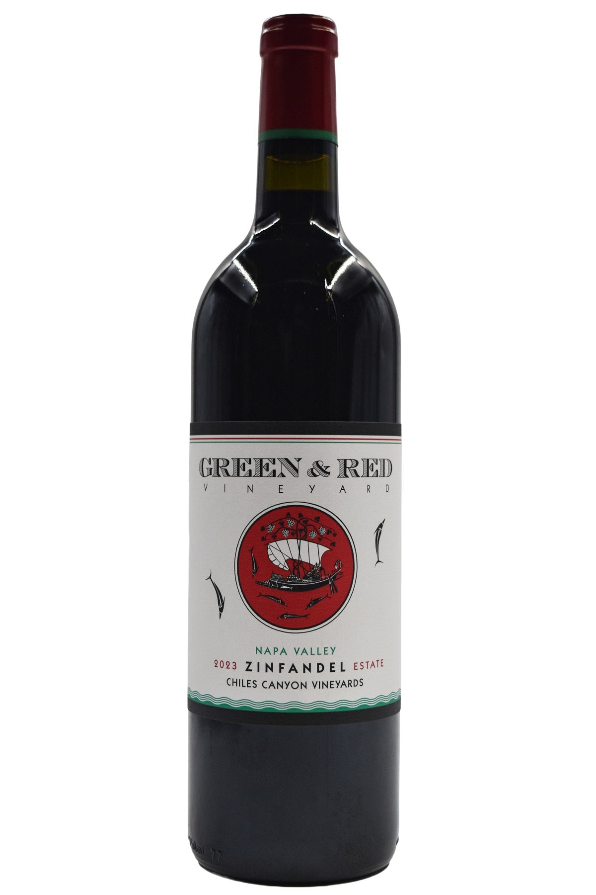 Green & Red Vineyard Napa Valley Zinfandel Chiles Canyon Vineyards 2023