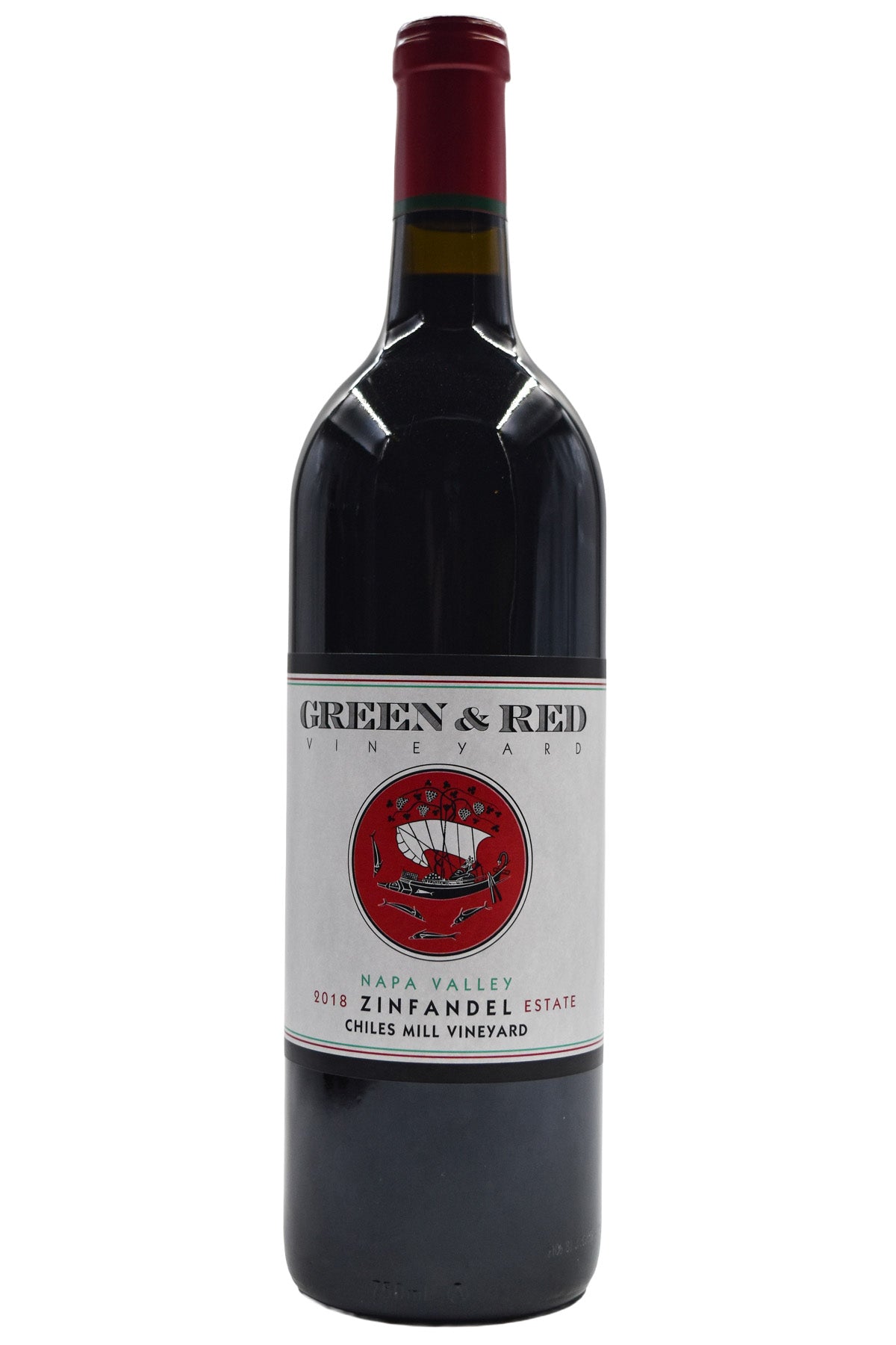 Green & Red Vineyard Napa Valley Zinfandel Chiles Mill Vineyard 2018