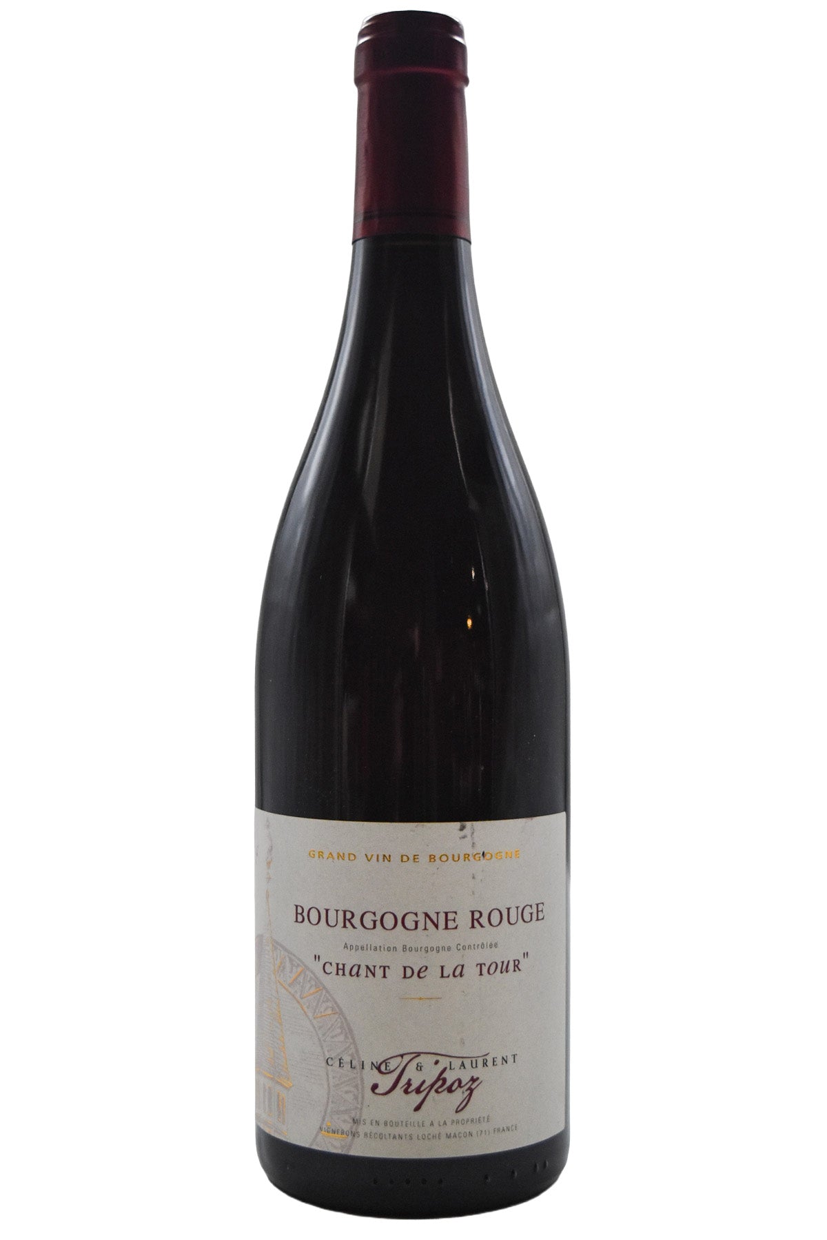 Bottle of Celine et Laurent Tripoz Bourgogne Rouge Chant de la Tour 2023-Red Wine-Flatiron SF