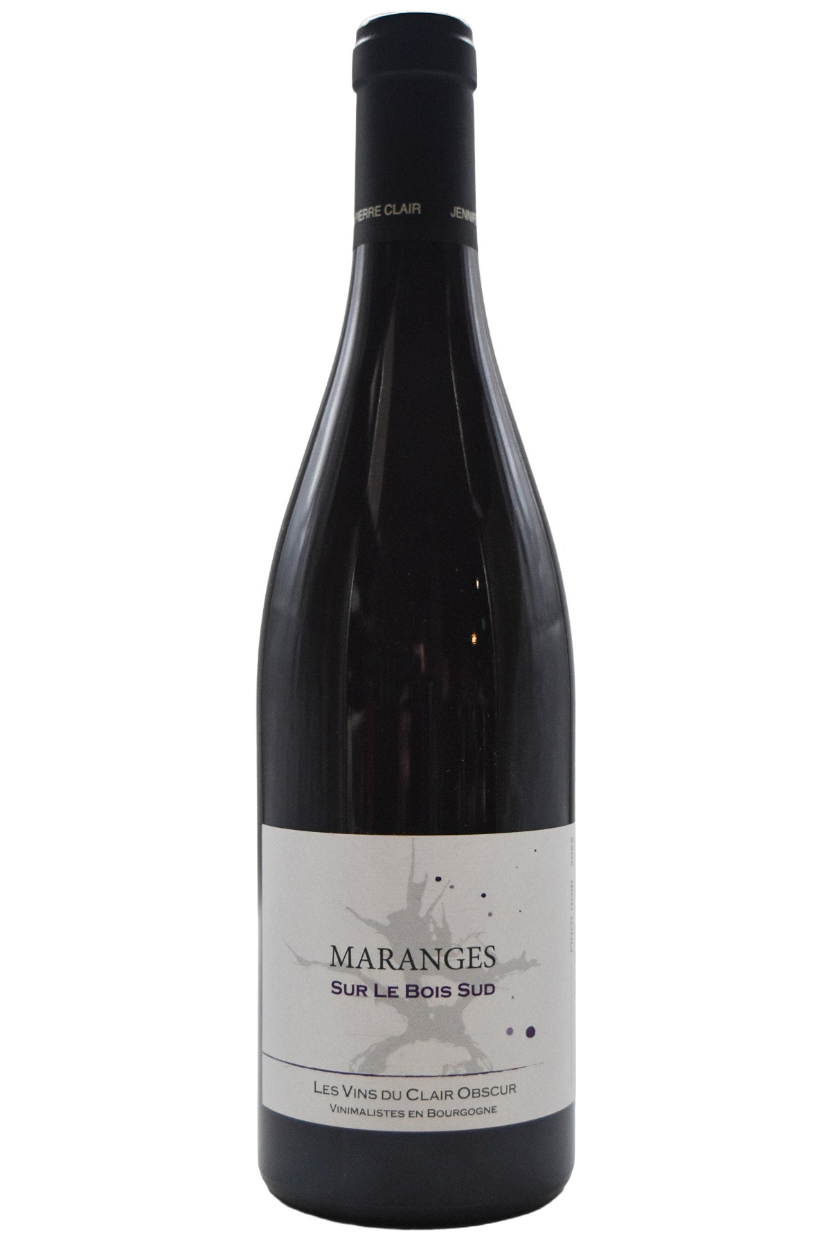 Bottle of Clair Obscur Maranges Rouge Sur le Bois Sud 2022-Red Wine-Flatiron SF