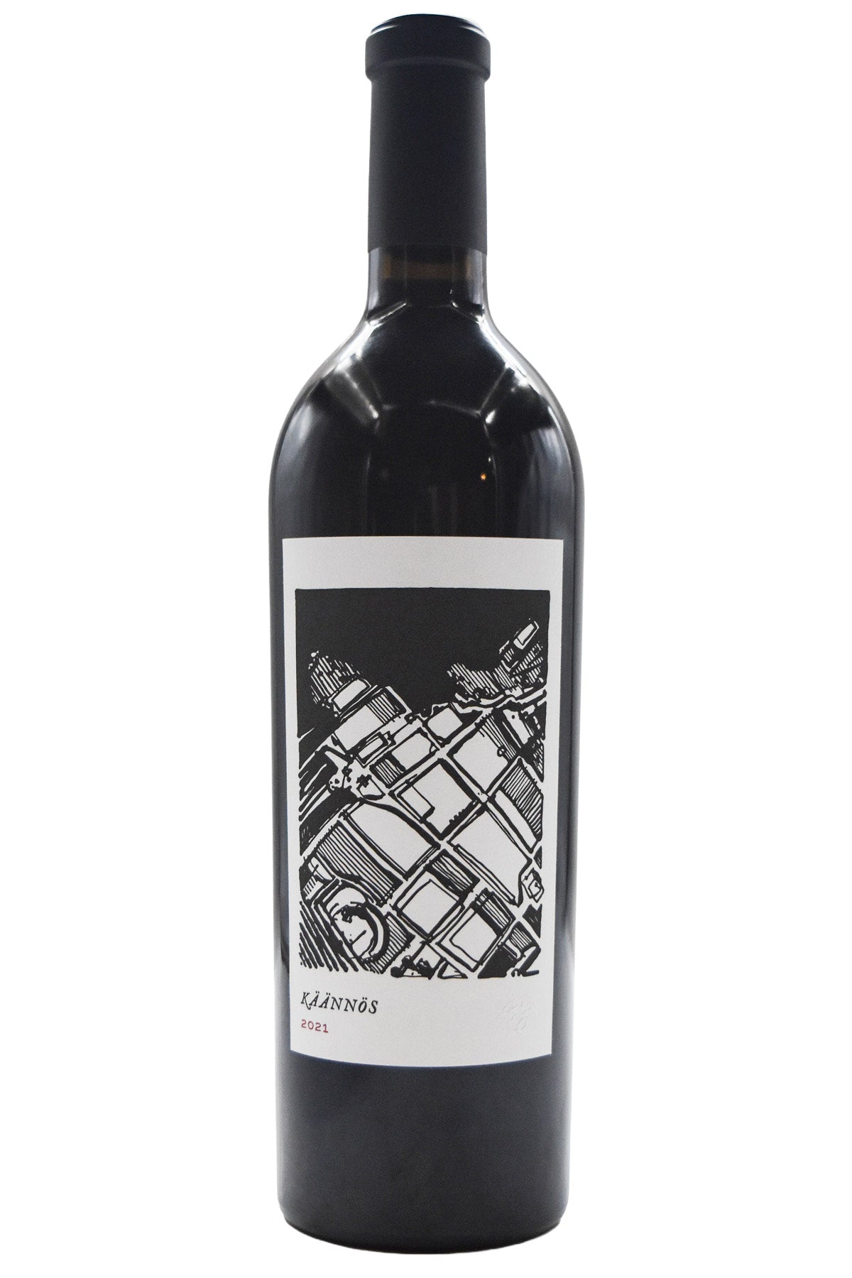 Bottle of Kinsman Eades Napa Valley Cabernet Sauvignon Kaanos 2021-Red Wine-Flatiron SF