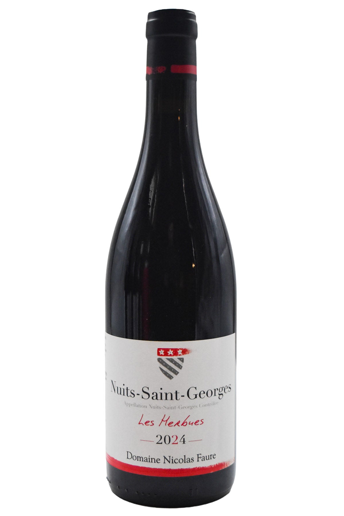 Bottle of Nicolas Faure Nuits Saint George les Herbues 2024-Red Wine-Flatiron SF