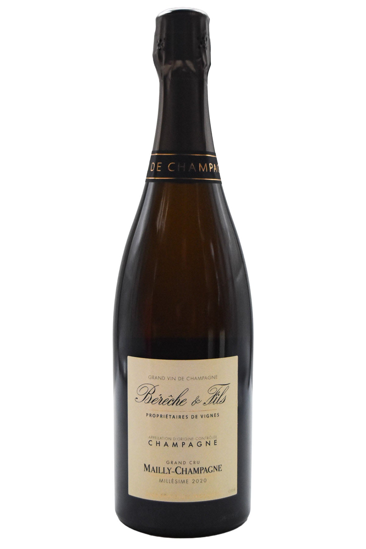 Bottle of Bereche et Fils Champagne Grand Cru Mailly 2020-Sparkling Wine-Flatiron SF