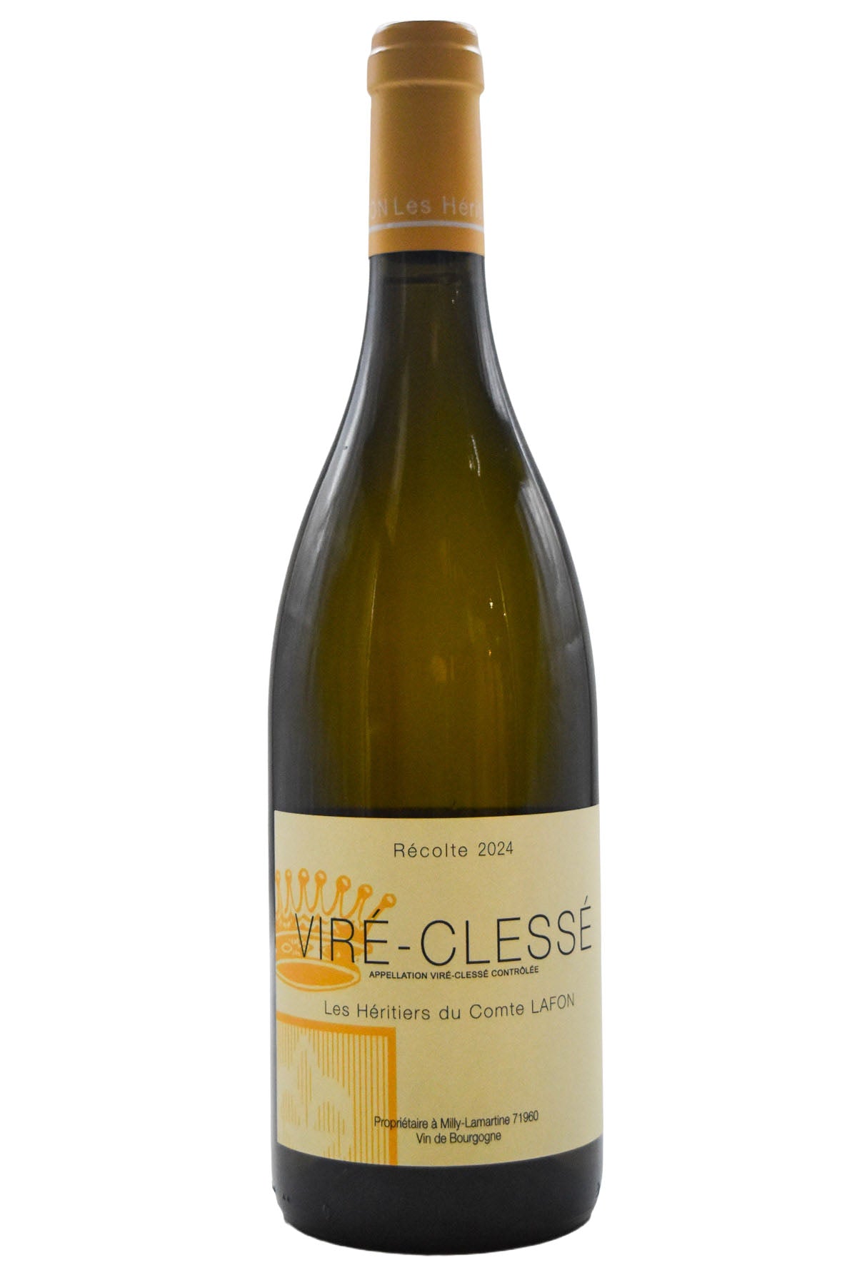 Bottle of Les Heritiers du Comte Lafon Vire-Clesse 2024-White Wine-Flatiron SF