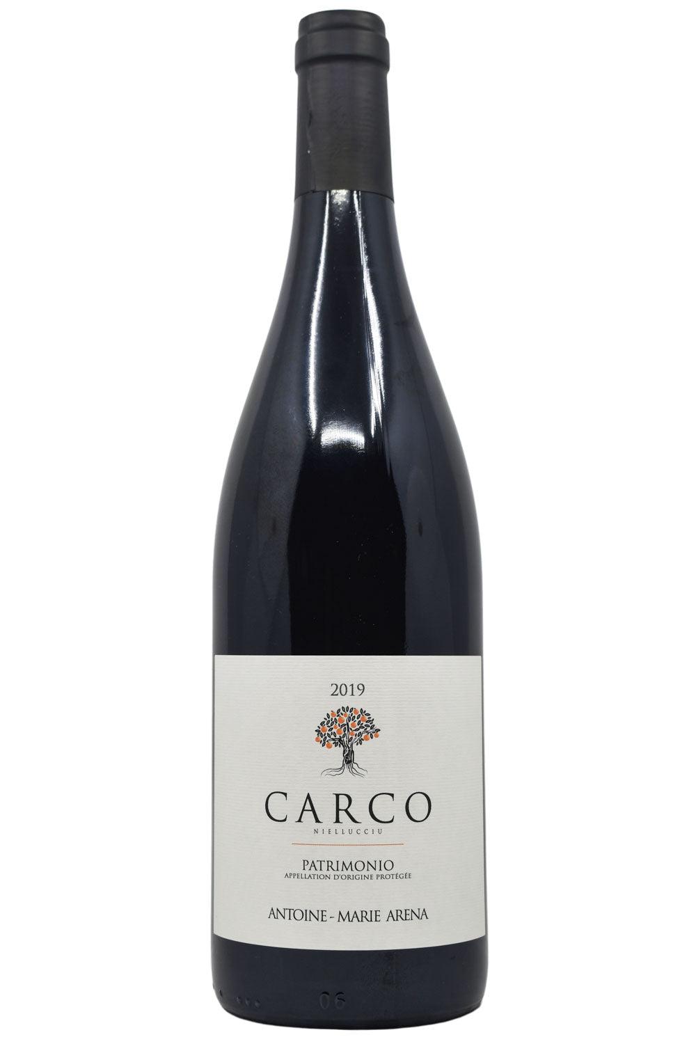 Bottle of Antoine Arena Patrimonio Rouge Carco 2019-Red Wine-Flatiron SF