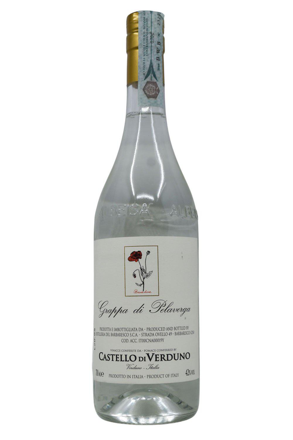 Bottle of Castello di Verduno Grappa di Pelaverga (700ml)-Spirits-Flatiron SF