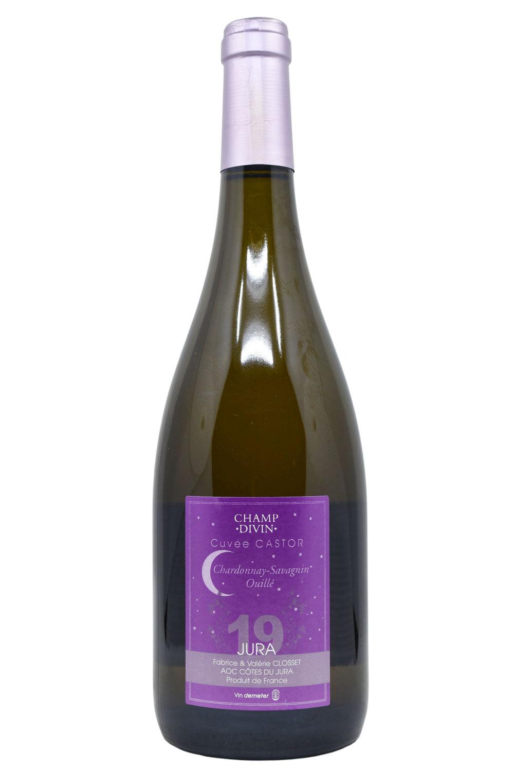 Bottle of Champ Divin Cotes du Jura Castor 2019-White Wine-Flatiron SF
