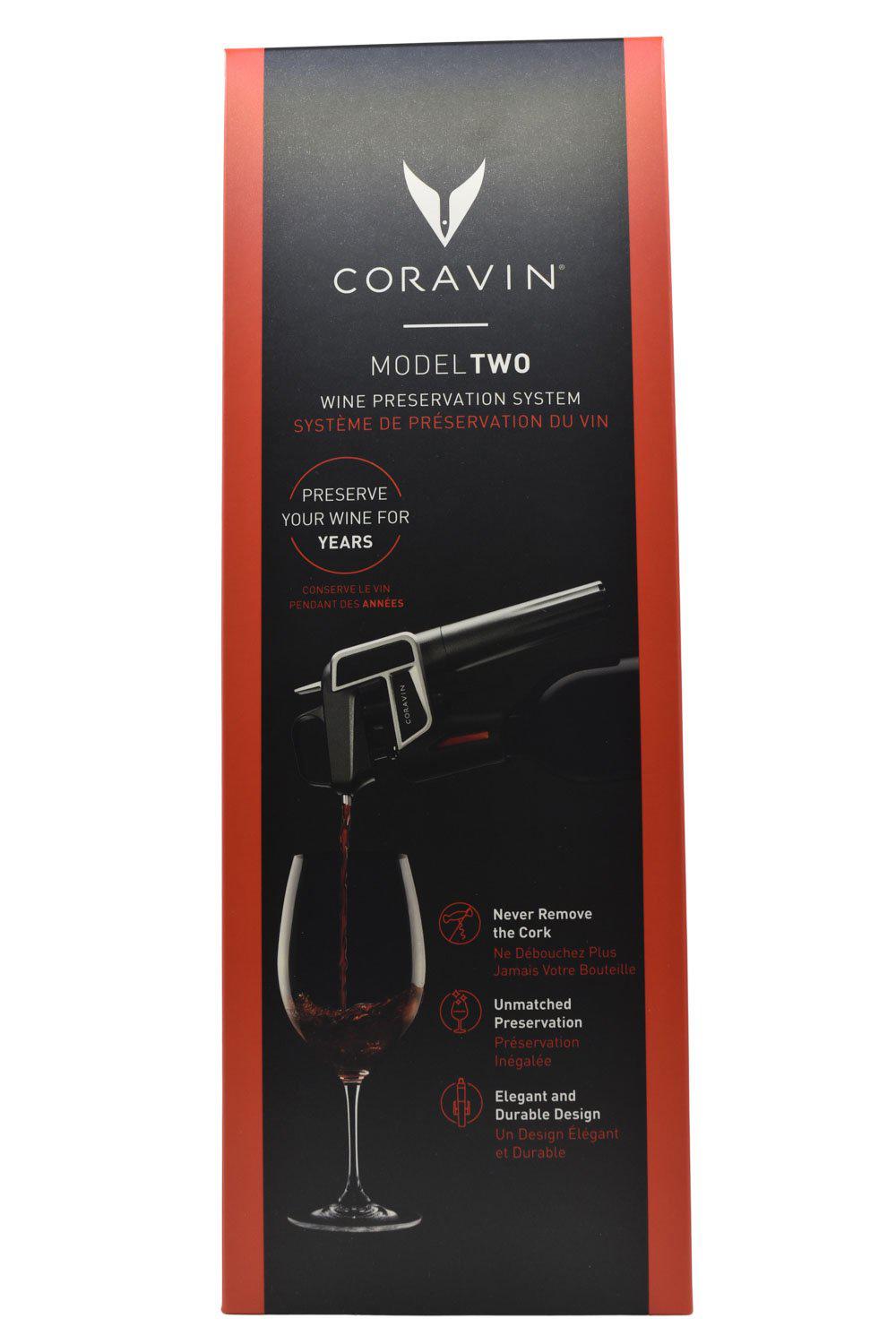 Bottle of Coravin Model Six Plus Wine System-Accessory-Flatiron SF