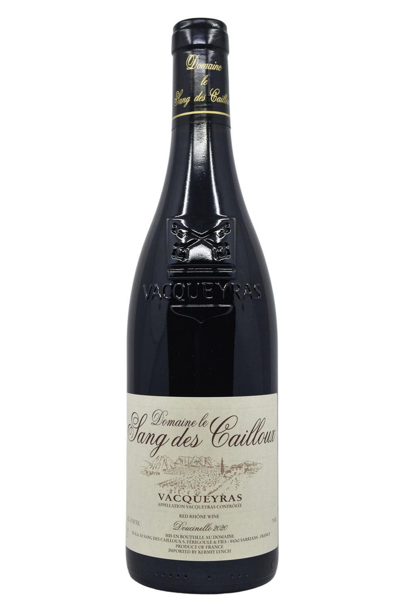 Domaine Le Sang des Cailloux Vacqueyras 2020 Flatiron SF