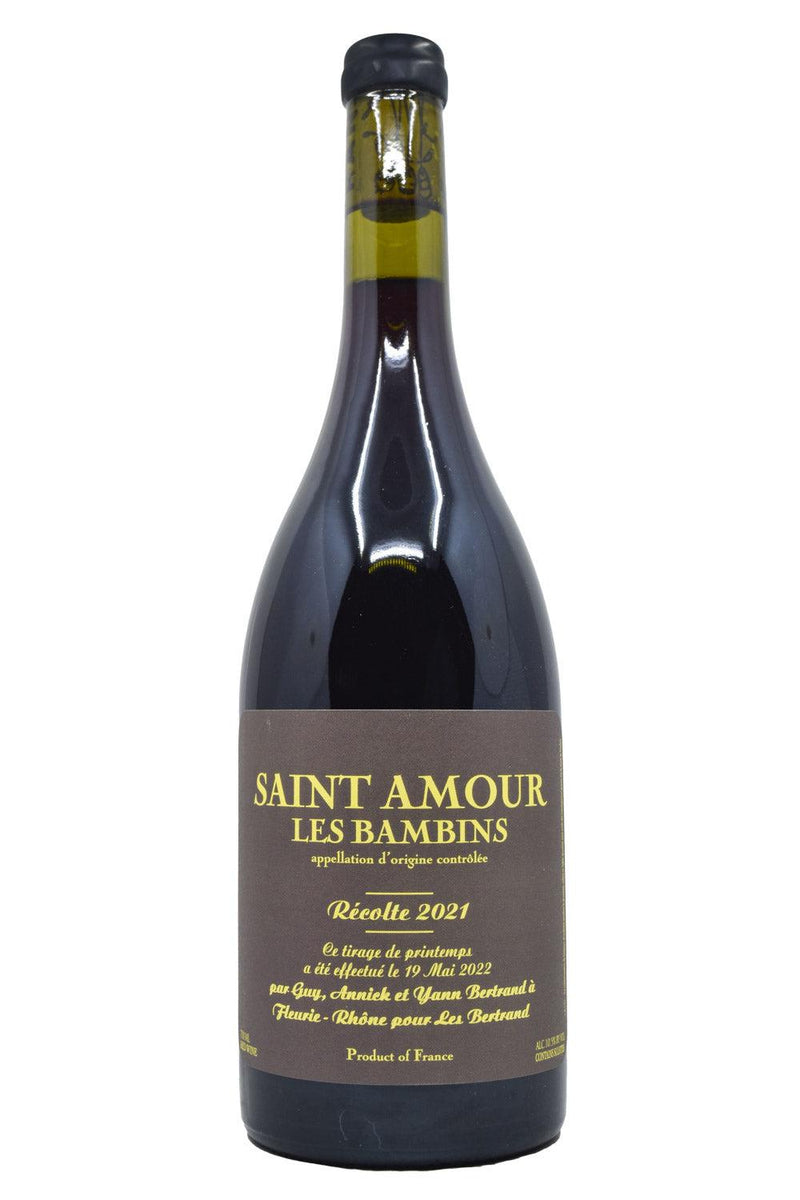 Famille Bertrand Yann Bertrand Saint Amour Les Bambins 2021 Flatiron SF