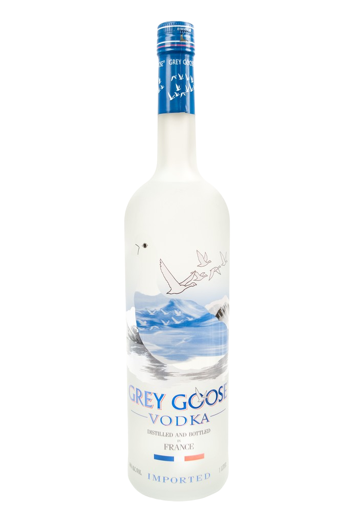 Bottle of Grey Goose Vodka-Spirits-Flatiron SF