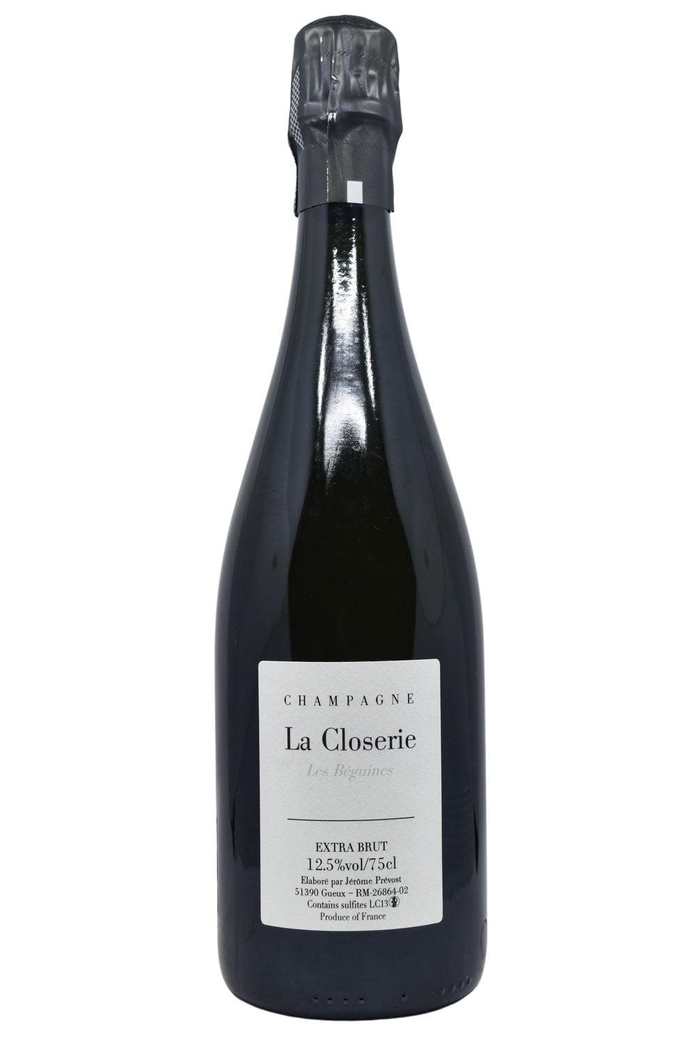 Bottle of Jerome Prevost Champagne Extra Brut La Closerie Les Beguines LC13 NV-Sparkling Wine-Flatiron SF