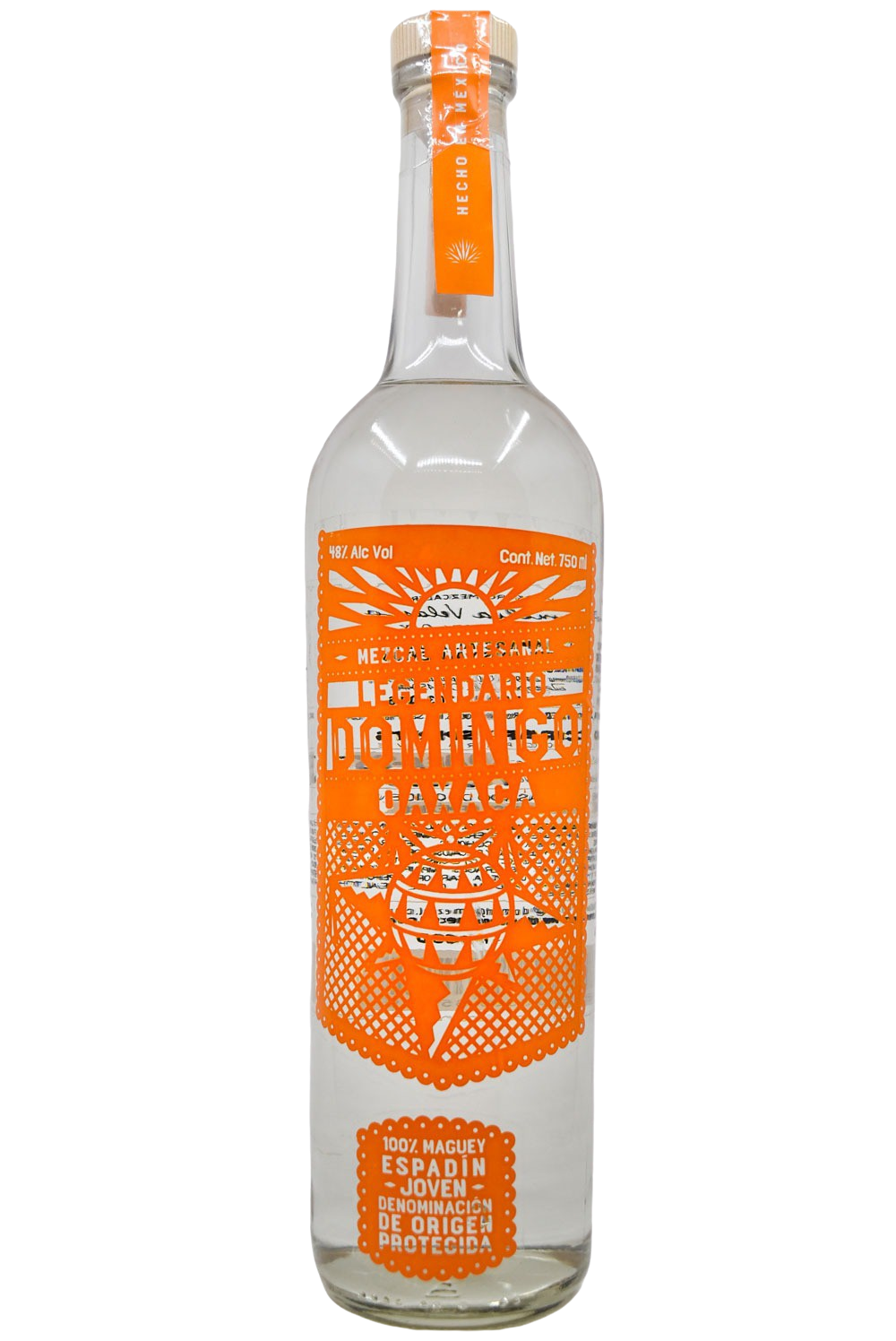 Bottle of Legendario Domingo Mezcal Espadin San Luis del Rio-Spirits-Flatiron SF