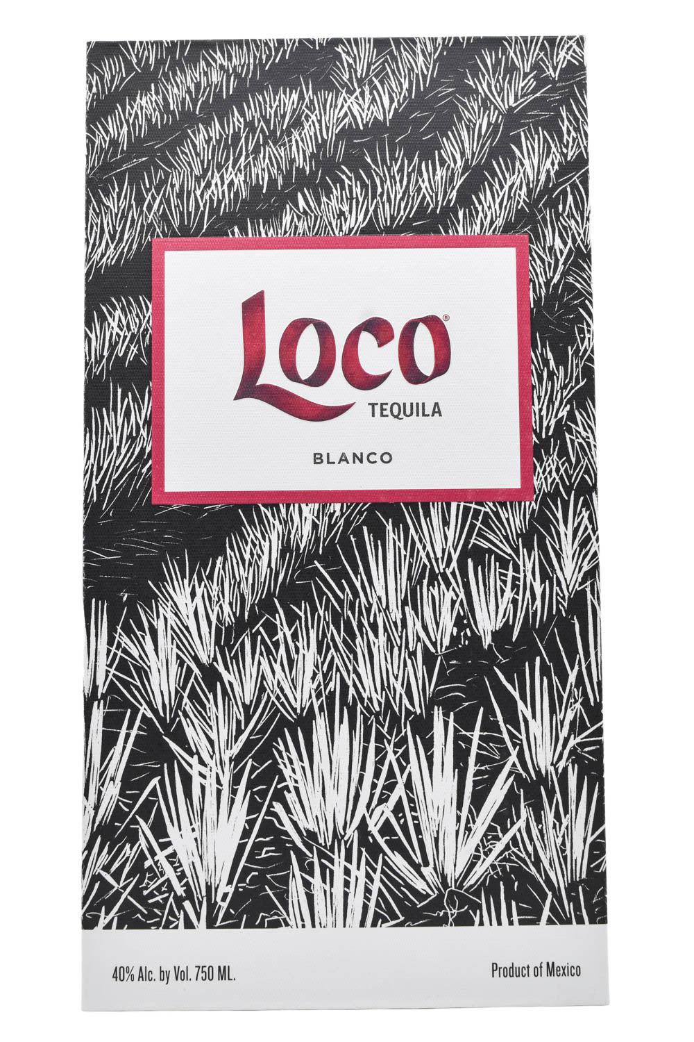Bottle of Loco Tequila Blanco-Spirits-Flatiron SF