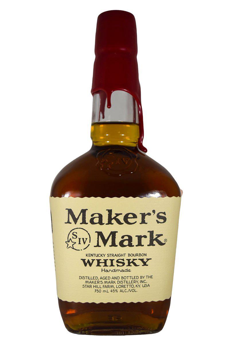 Bottle of Maker's Mark Bourbon-Spirits-Flatiron SF