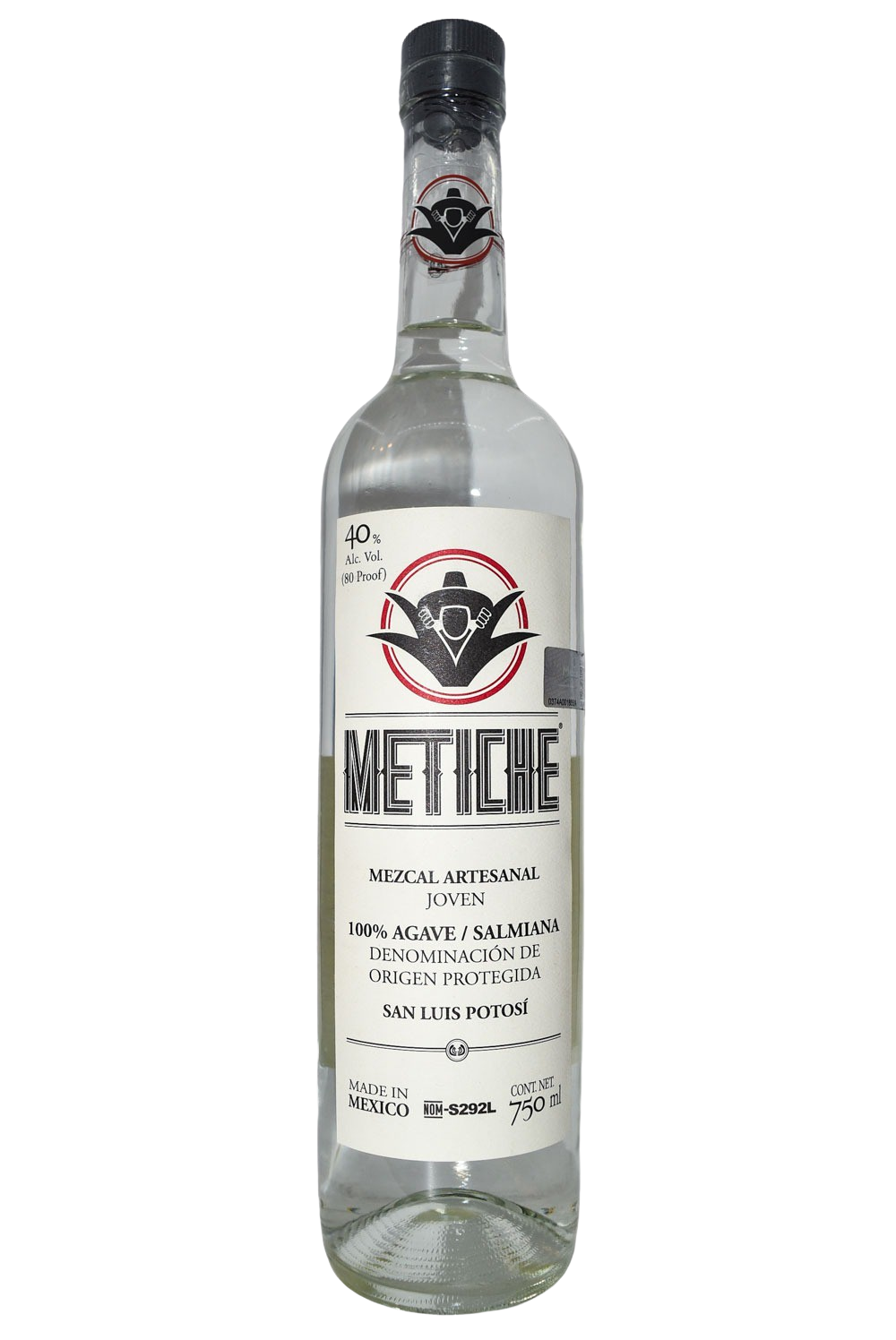Bottle of Metiche Salmiana 40 Mezcal-Spirits-Flatiron SF