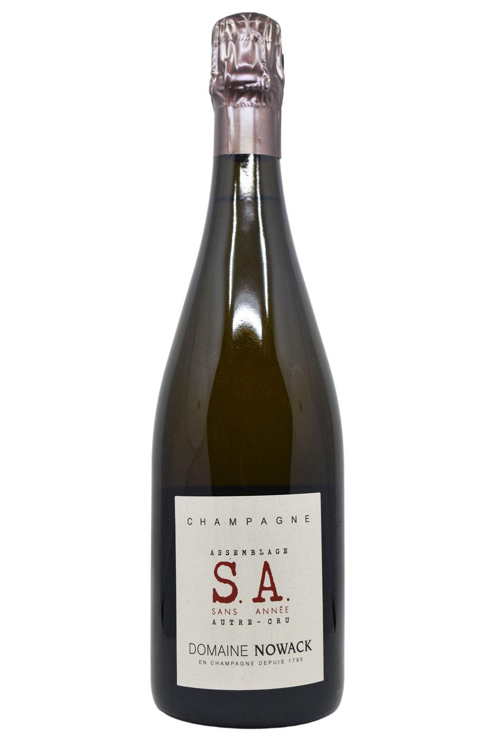 Bottle of Nowack Champagne Sans Annee NV-Sparkling Wine-Flatiron SF