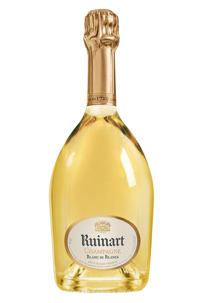 Bottle of Ruinart Champagne Blanc de Blancs Brut NV-Sparkling Wine-Flatiron SF