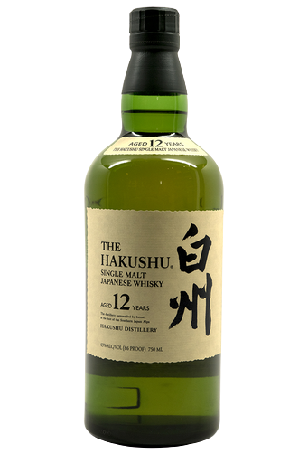 Bottle of Suntory Hakushu Japanese Whisky 12 Year-Spirits-Flatiron SF