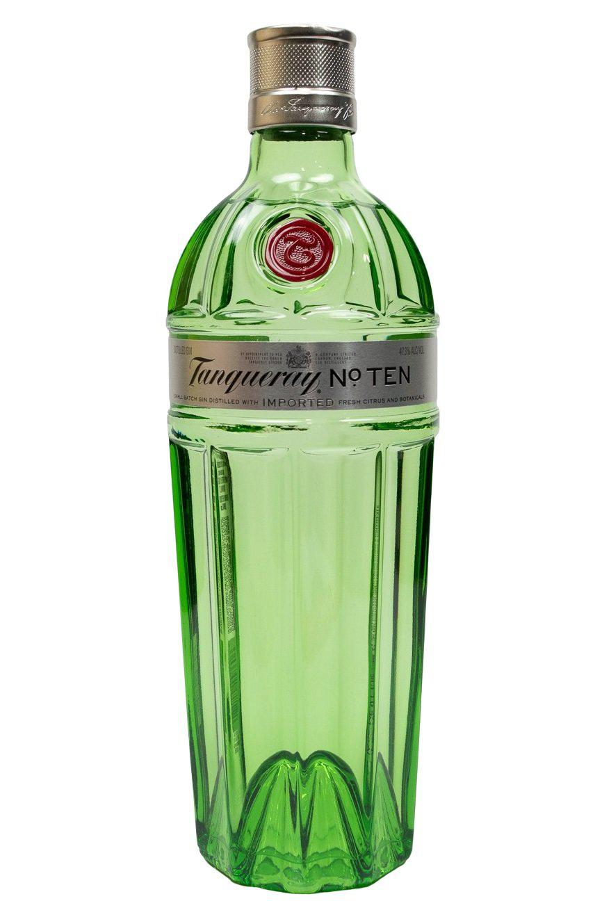 Bottle of Tanqueray No. Ten Gin-Spirits-Flatiron SF