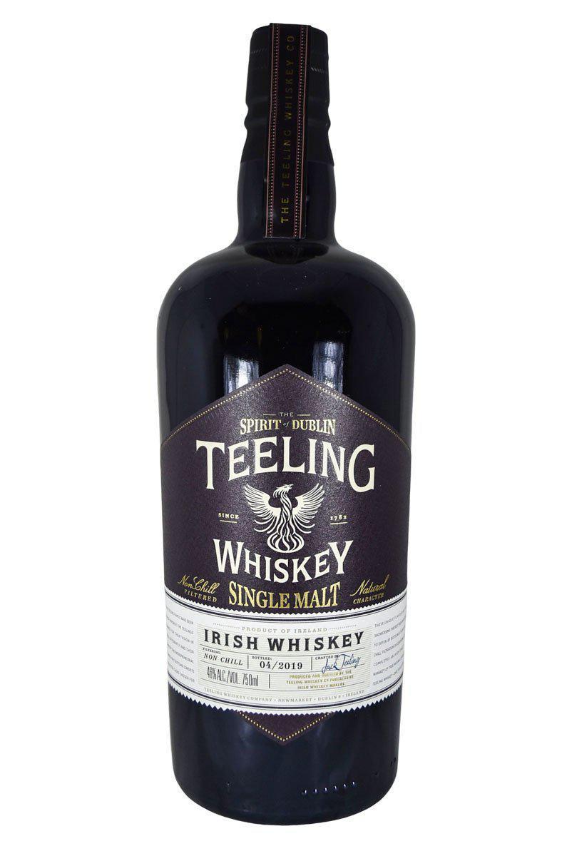Bottle of Teeling Single Malt Irish Whiskey-Spirits-Flatiron SF