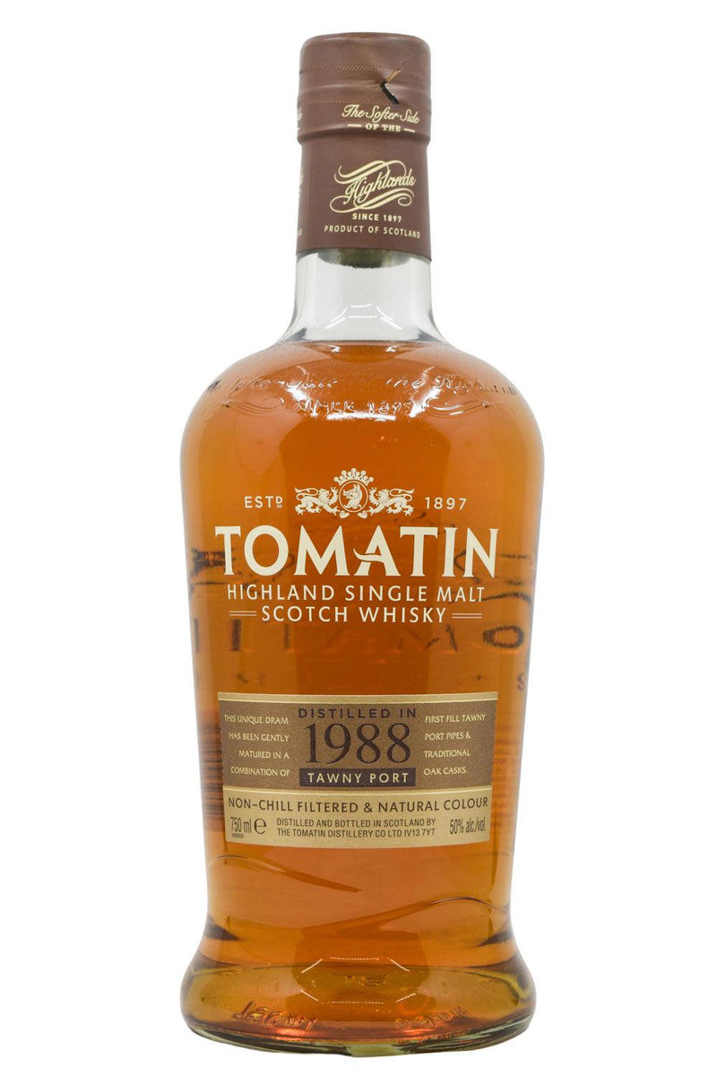Tomatin 1988 Vintage Single Malt Scotch Whisky – Flatiron SF