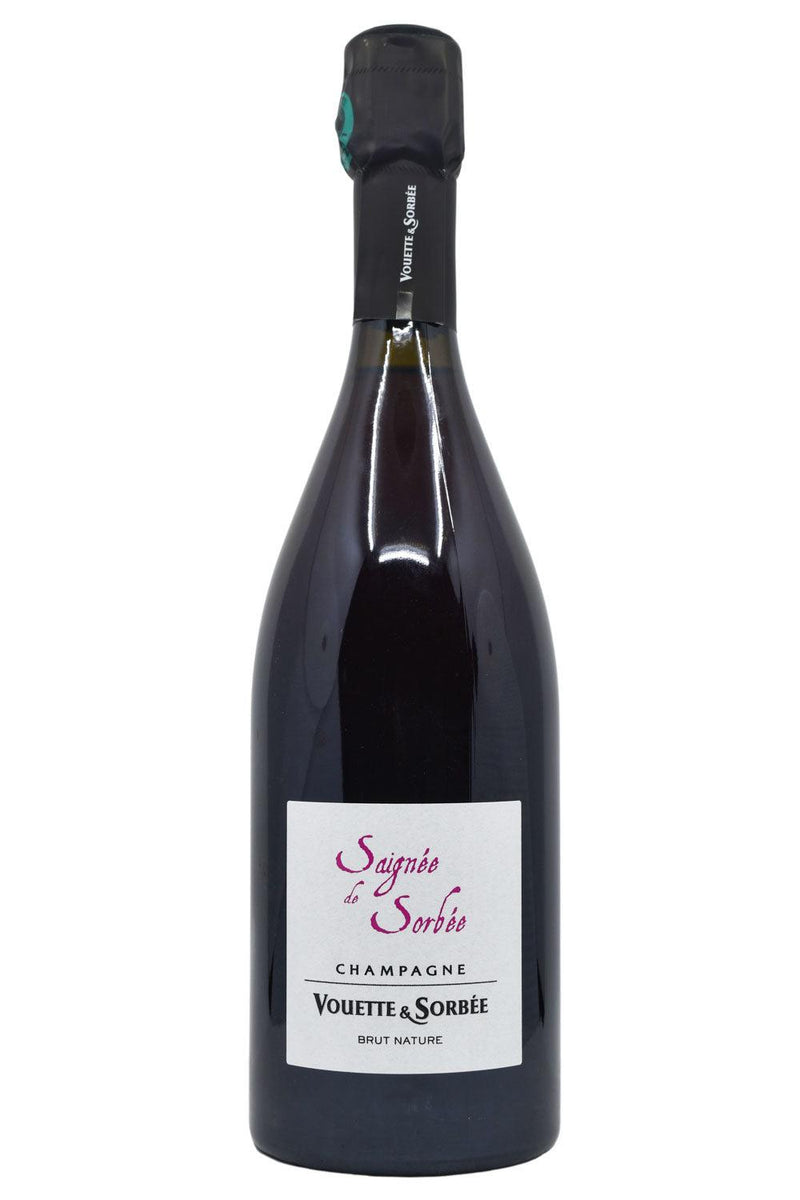 Vouette et Sorbee Champagne Rose Brut Nature Saignee de Sorbee NV