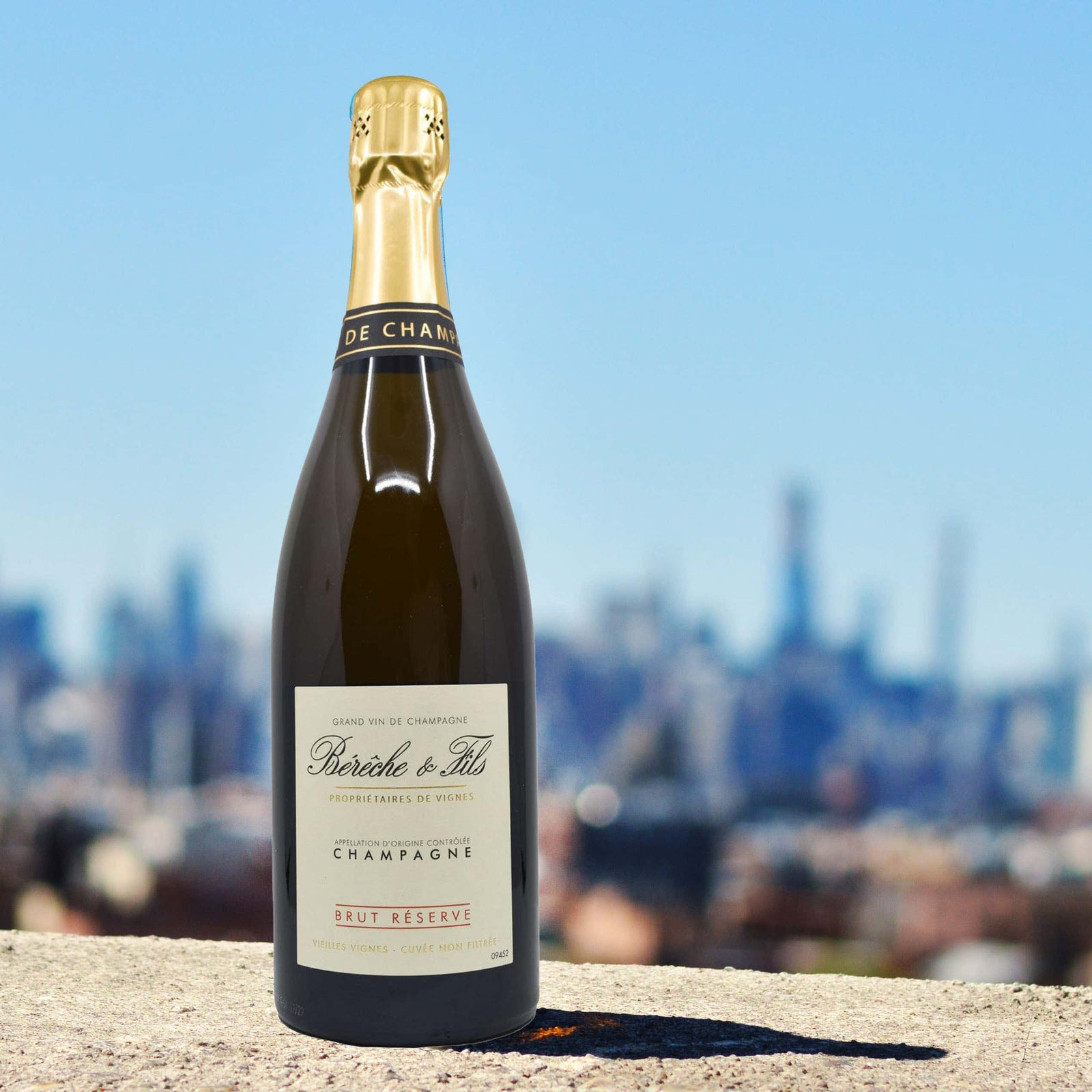 Stylized image of Bereche et Fils Champagne Brut Reserve ['21 Base] NV 