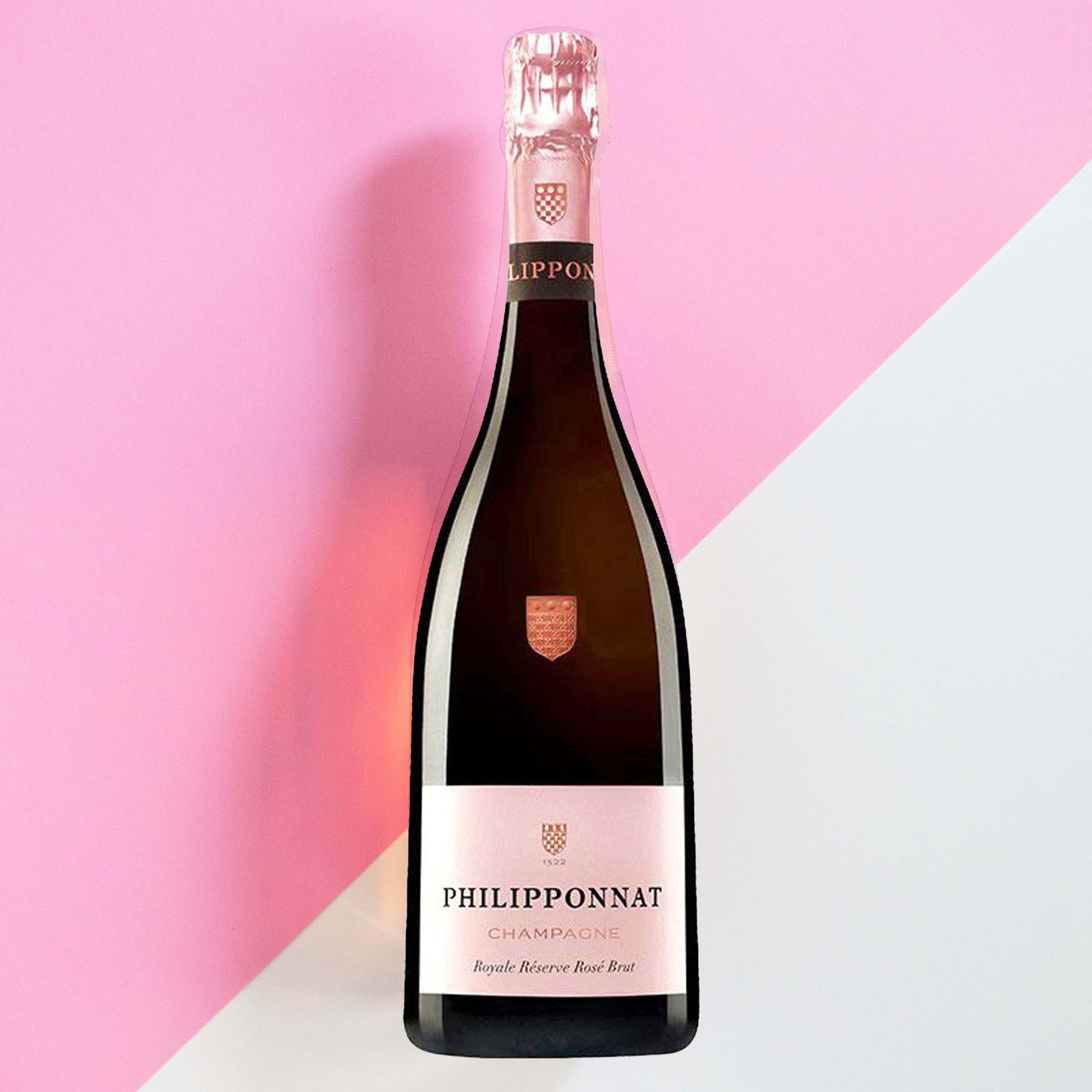 Stylized image of Philipponnat Champagne Brut Royale Reserve Rose NV