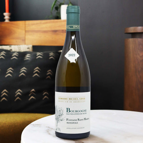 Stylized image of Domaine Michel Gros Bourgogne Hautes Cotes de Nuits Rouge Saint Martin 2022