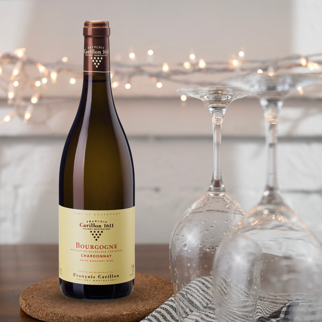 Stylized image of Francois Carillon Bourgogne Blanc 2021