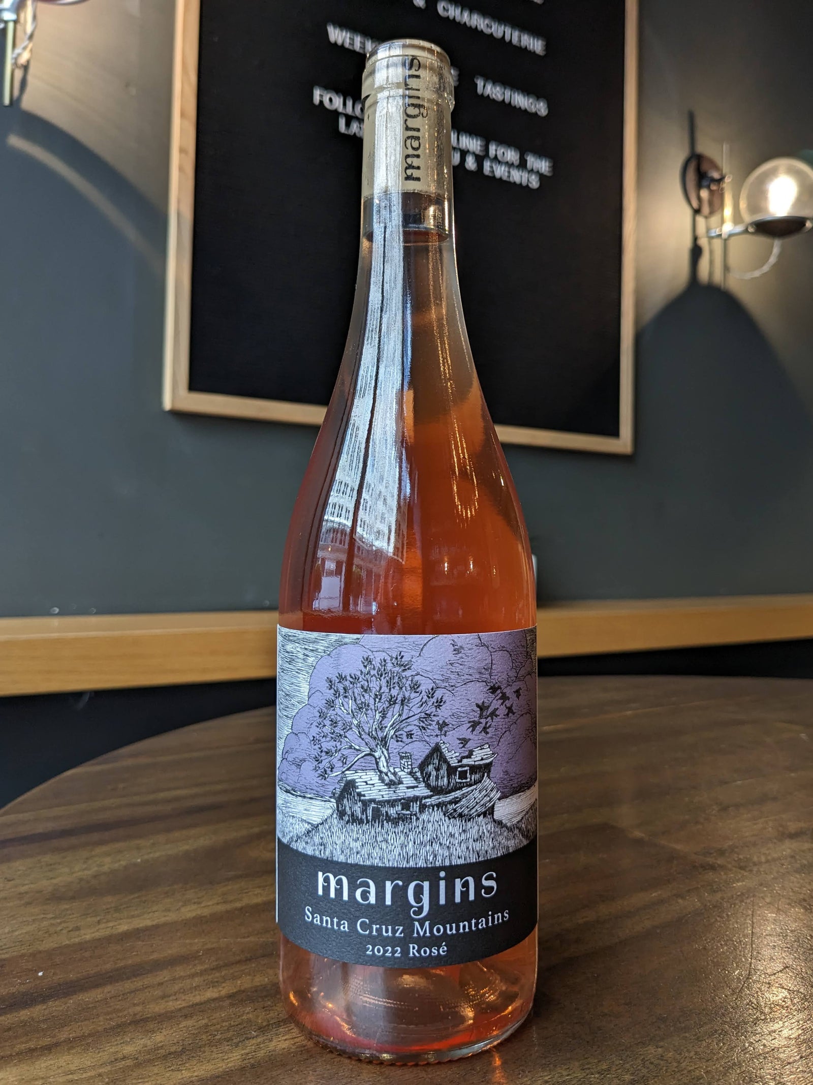 Margin Santa Cruz Mountain Rosé Summer Wine by one of California’s Brightest Rising Stars